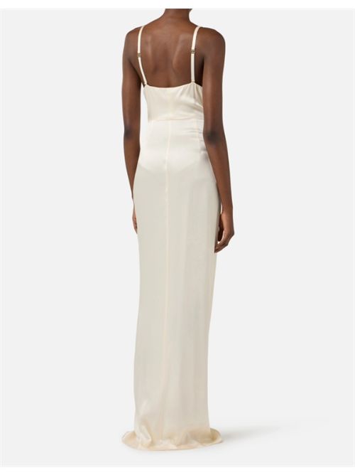 RED CARPET DRESS ELISABETTA FRANCHI | ABR4862E2193 burro